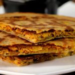 Stuffed Mutton Parotta